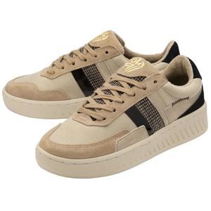 Gola Grandslam Sneakers, Size 9, Nubuck Leather and Tweed Tennis Shoes